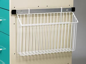 Wire Basket, Required LAB-1 Accessory Bar, 13" x 10' x 3_", Classic & Preferred Cart (DROP SHIP ONLY)