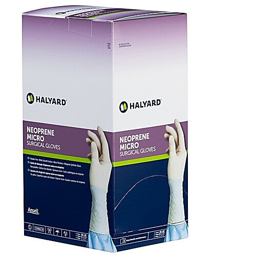 Surgical Gloves, (PF) Powder-Free, Sterile, Size: 9, 50 pr/bx, 4 bx/cs