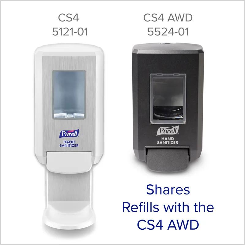 Hand Sanitizer Dispenser, 1200 ml, Push Style, White, 1/cs