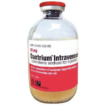 Dantrolene Sodium 20 mg Injection (00143929701)