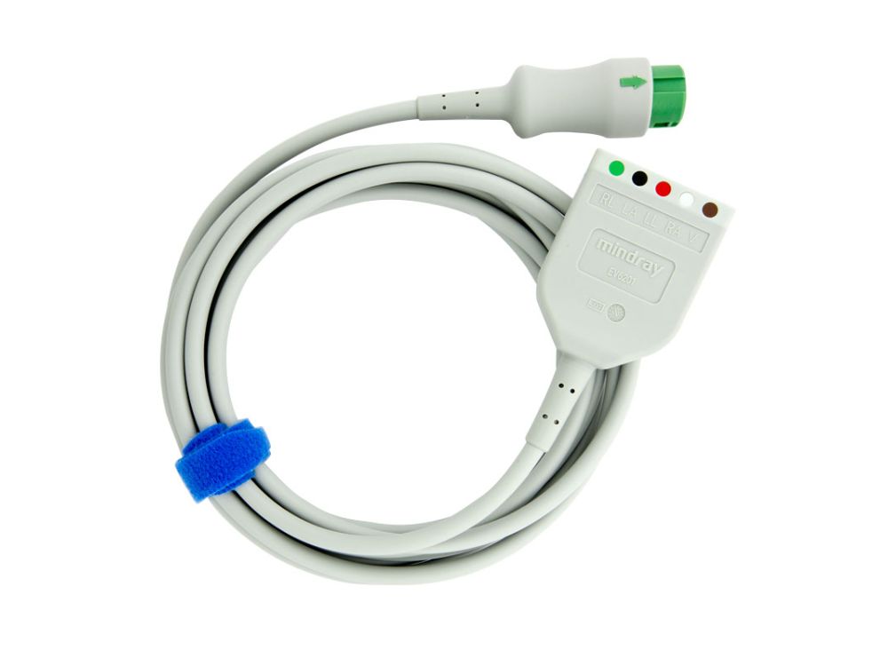 3/5 Lead ECG Cable, Adult/Pediatric, 12 Pin (Continental US Only) (DROP SHIP ONLY) (Pricing Subject to Change without Notice)