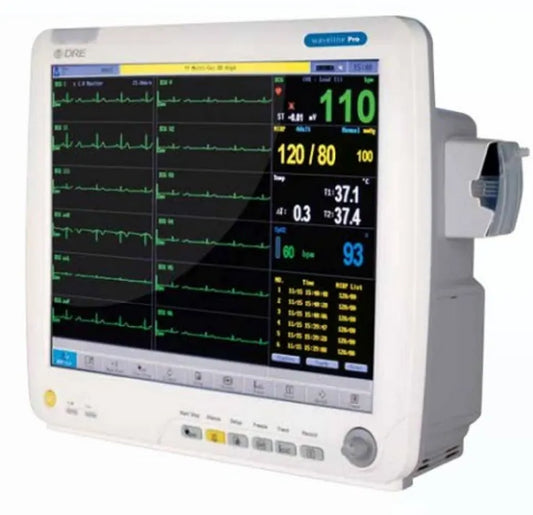 Waveline Pro Monitor with Vitals, CO2 and 5-Agent - NEW with 2 year warranty