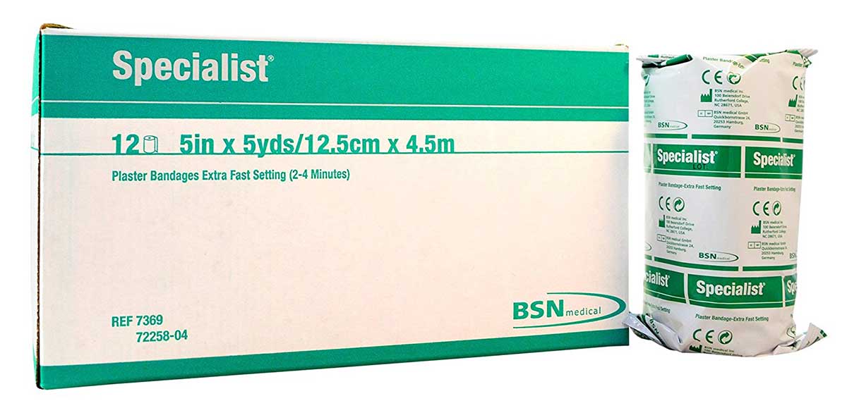 Bandage, Extra Fast Setting, 5" x 3 yds, 4 dz/cs (Continental US Only)
