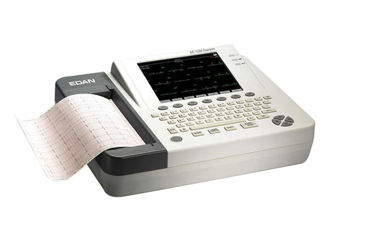 SE-1200 Express 8 High Resolution Color Touch Screen, with Alphanumeric Keyboard, Built-In Glasgow Interpretation. Bulit-In High Resolution Thermal Recorder to Print on Normal Thermal Paper and A4 Size Fax Paper, Recorder to Print On Normal Thermal Paper (DROP SHIP ONLY)(Not Available For Sale into Canada)