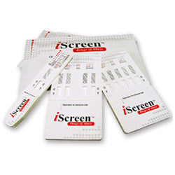 Drug Test, 9 Test Dip Device, Cocaine, Marijuana, Morphine, Amphetamine, Methamphetamine, Benzodiazepine, Methadone, Oxycodone, Propoxyphene, 25/bx (US Only)