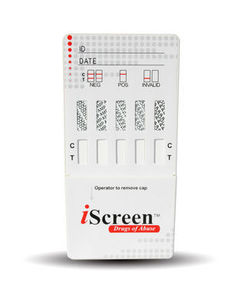 Drug Test, 4 Test Dip Device, Cocaine, Marijuana, Opiate, Methamphetamine, 25/bx (US Only)