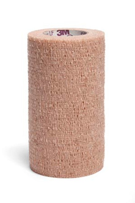 Self-Adherent Wrap, 3" x 27", Single Patient Use, Latex Free (LF), Tan, Non-Sterile, 24/cs (Continental US+HI Only)