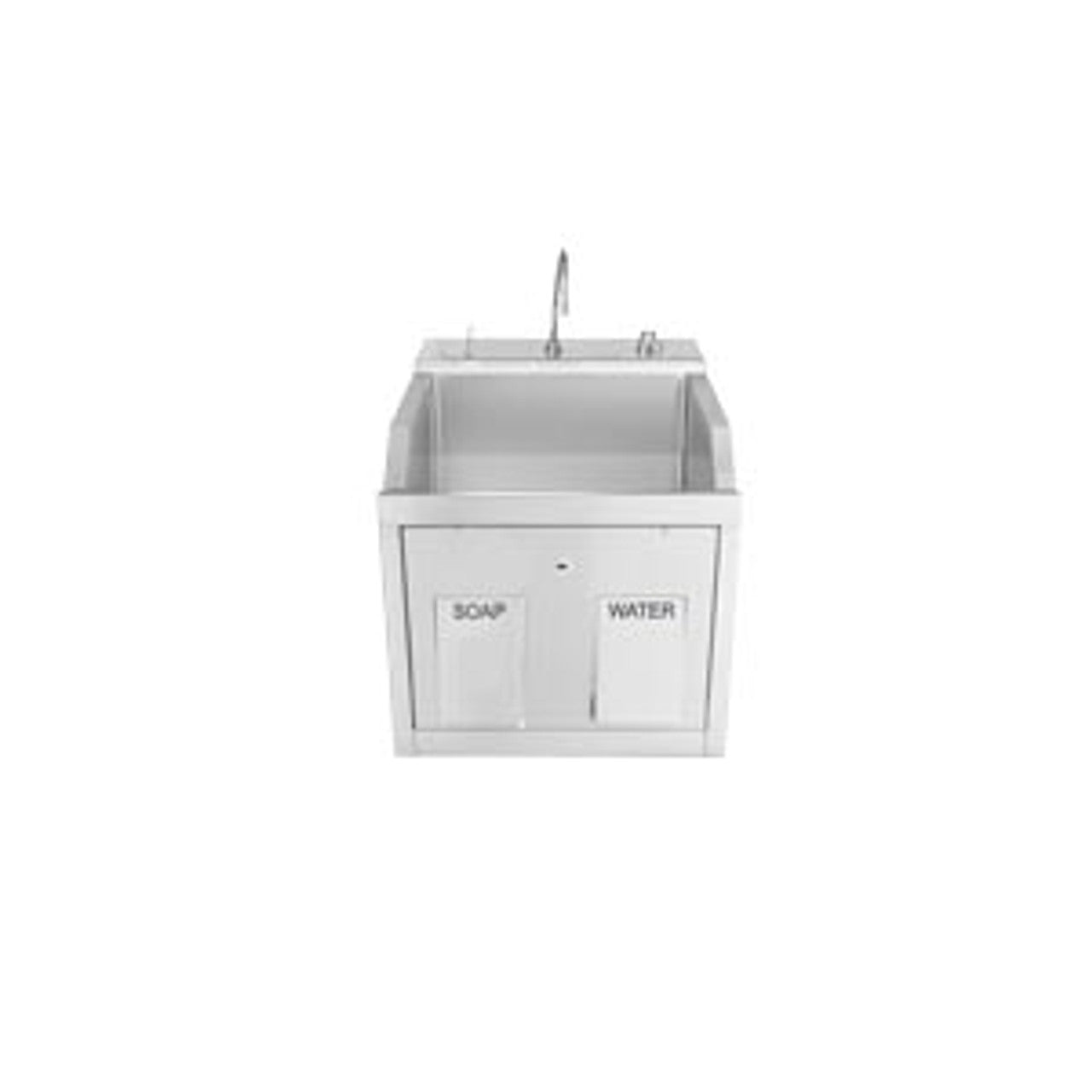 Windsor Scrub Sink, (2) Place, Foot Action Control (DROP SHIP ONLY)