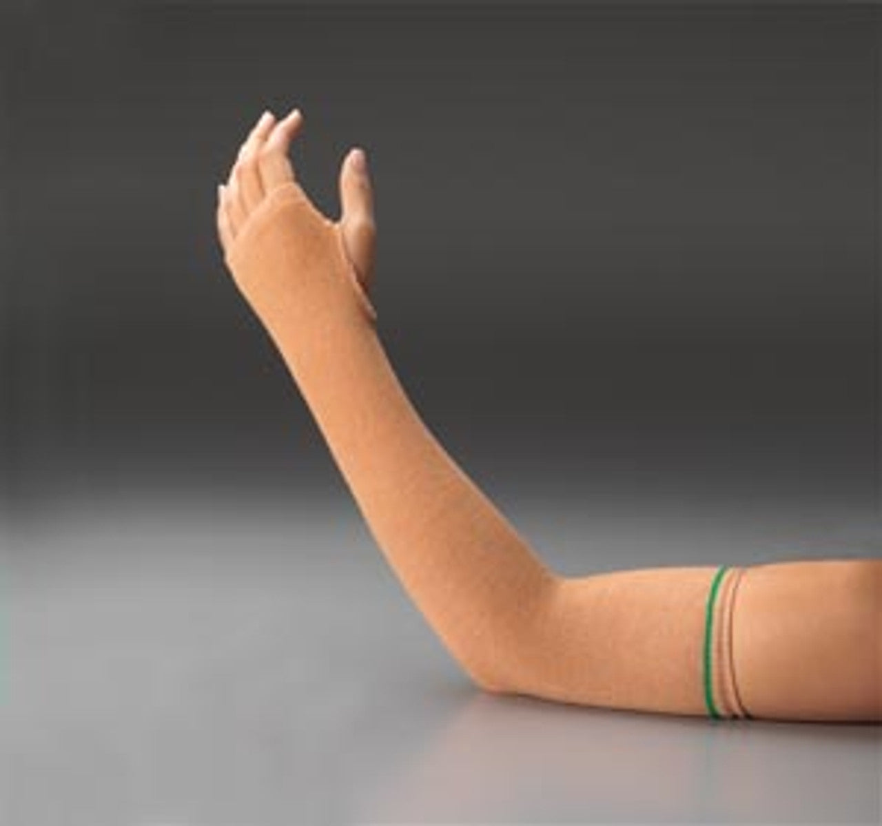 Skin Sleeves, Medium, 16 1/2"L, 11" Circumference, Light, Green Band, Bulk Pack, 50/pk, 1 pk/ea (Continental US + HI Only)