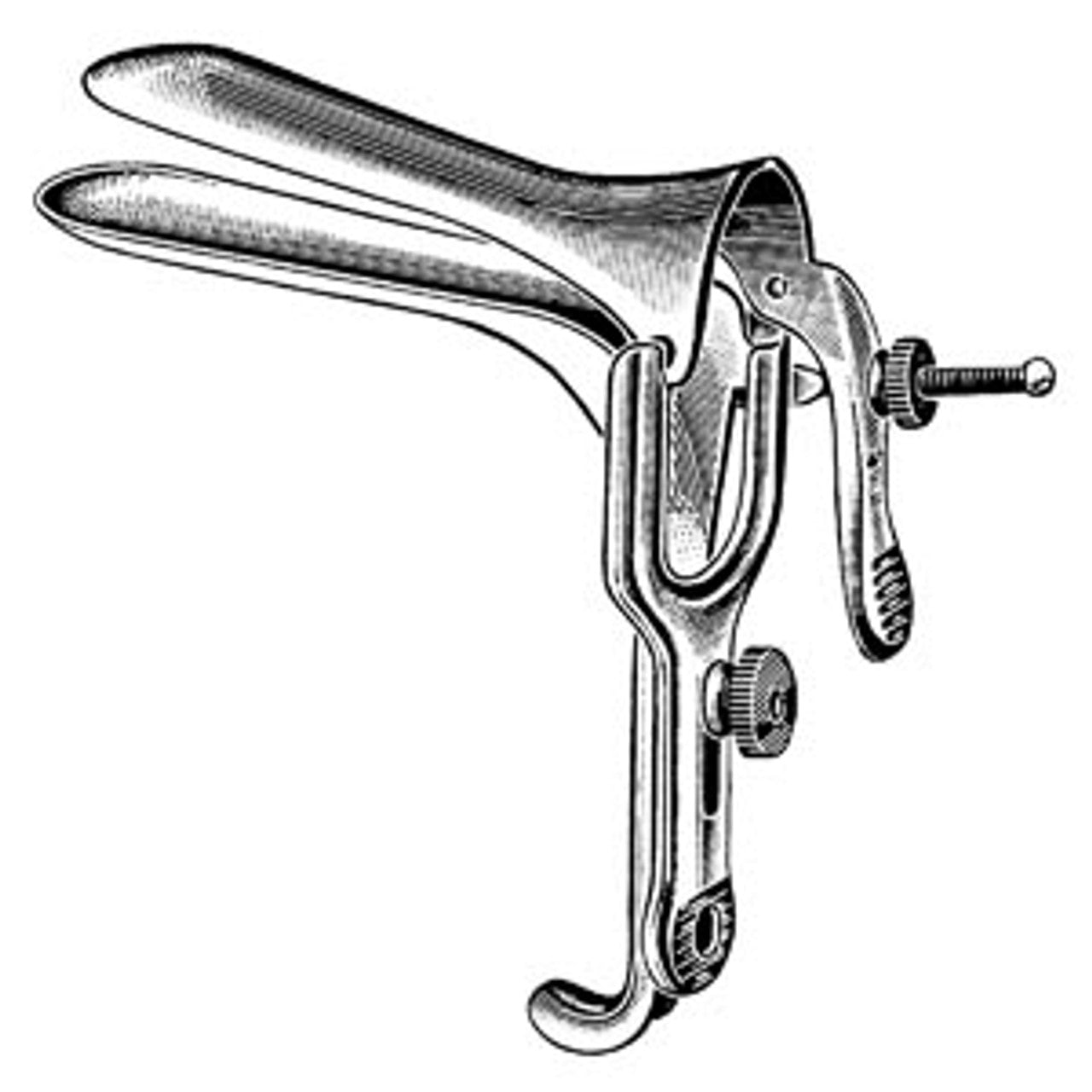 Waldmann Episiotomy Scissors, 7", Sharp/Sharp, Curved, Serrated, Stainless Steel, Reusable, Non-Sterile (DROP SHIP ONLY)