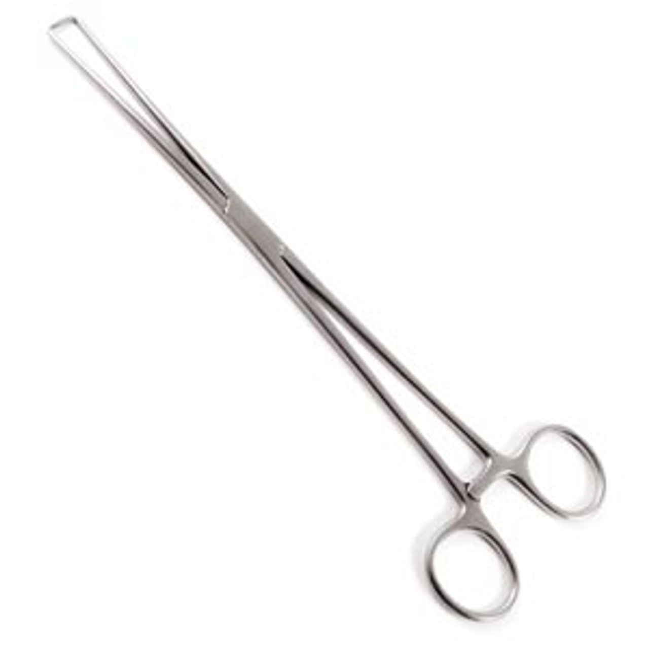 Tenaculum Forceps, Sklar Blue, Electrosurgical Schroeder, 10in Length, OR Grade Coated Stainless Steel, NonSterile, Rachet Lock Finger Ring Hand Straight (DROP SHIP ONLY)