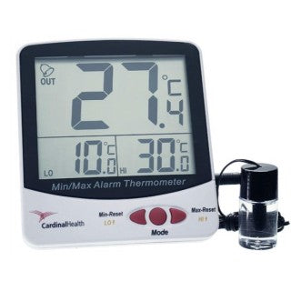 Incubator Thermometer, Triple Display, Digital Alarm, -50 to 70 C (Special Order; Non-Returnable) (Continental US Only)