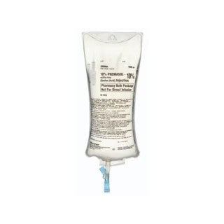 Premasol (Amino Acid), Sulfite-Free, 10% Injection, 500 ml, Viaflex Plastic Container, Not for Direct Infusion, Bulk, 24/cs (Rx) (Continental US Only) (Product Access Restricted. Check with your sales rep to verify eligibility)