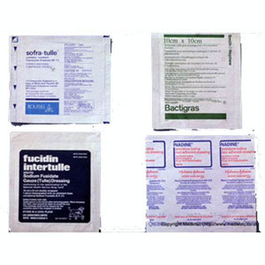 Petrolatum Gauze Dressing,  1" x 8", 50/bx, 4 bx/cs (77034)