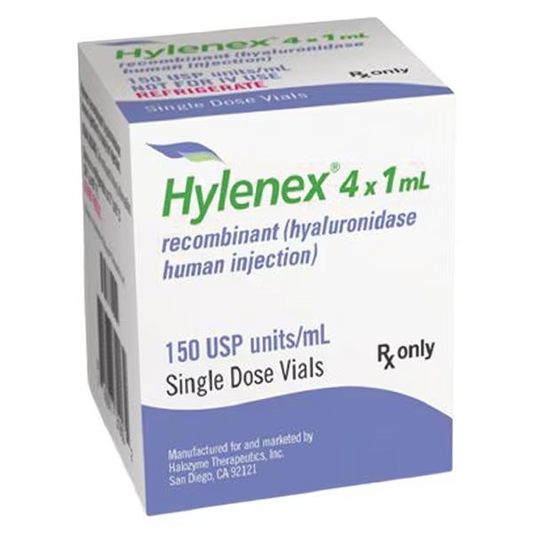 Hylenex Injection 150u/mL SDV 1mL 4/Package (1865711704)