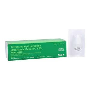 Tetracaine HCl Ophthalmic Solution 0.5% Pack 4mL 12/Package (5294491)