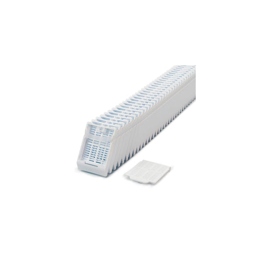 Histosette II, Lid Only Cassettes for Label Machine, Tissue, White, (base sold separately), 2000/cs