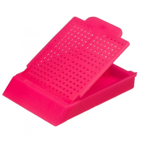 Histosette II Cassettes, Priority Biopsy, Flourescent Pink, 500/cs