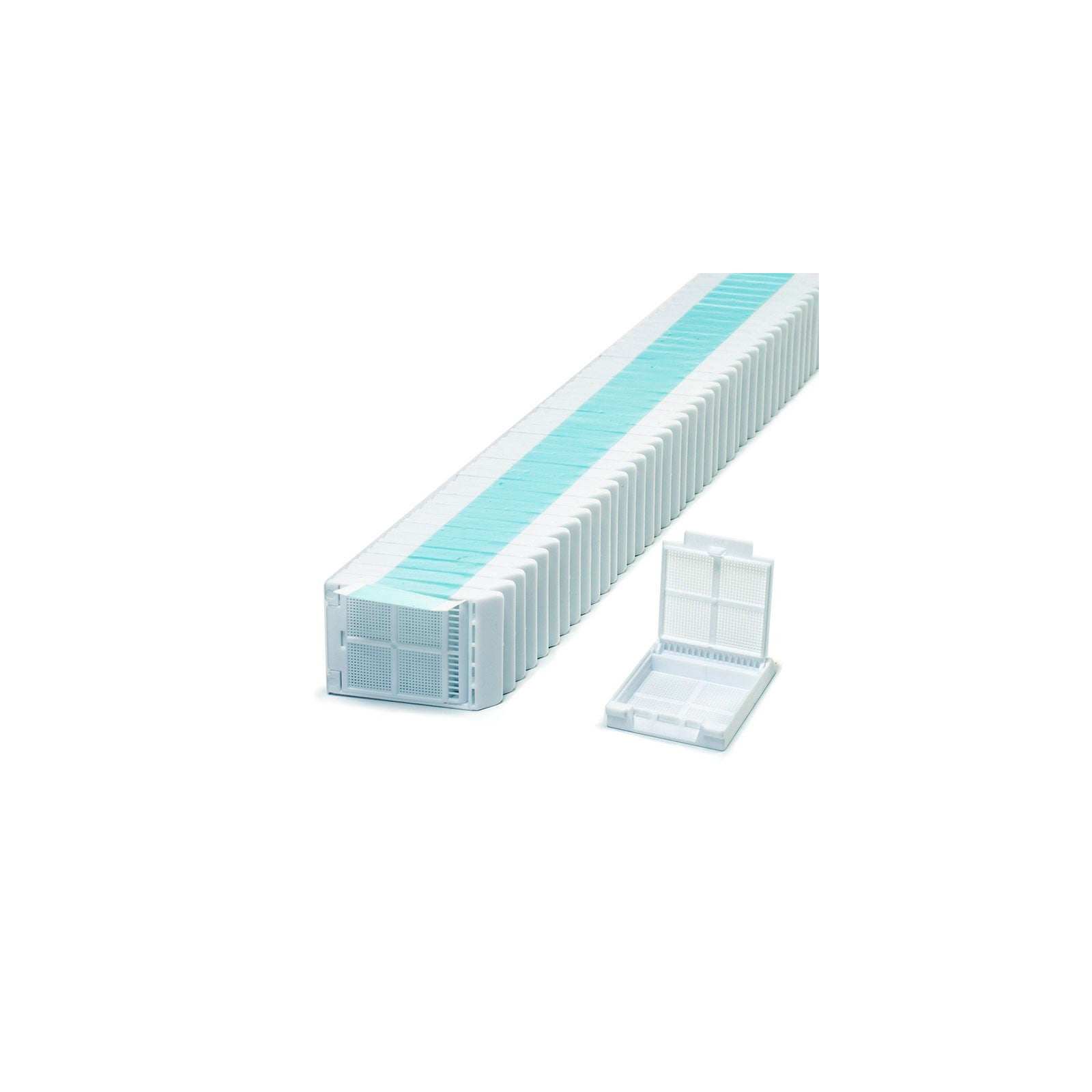 Micromesh  Quickload Cassette Stacks for Robotic Feed Printer, Biopsy, White, 2000/cs