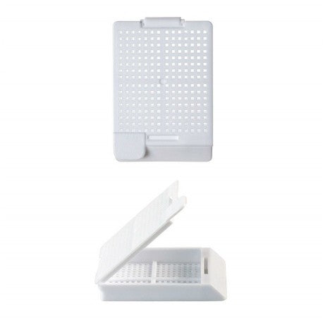 Biopsy Cassettes, Whtie, 500/bx, 3 bx/cs