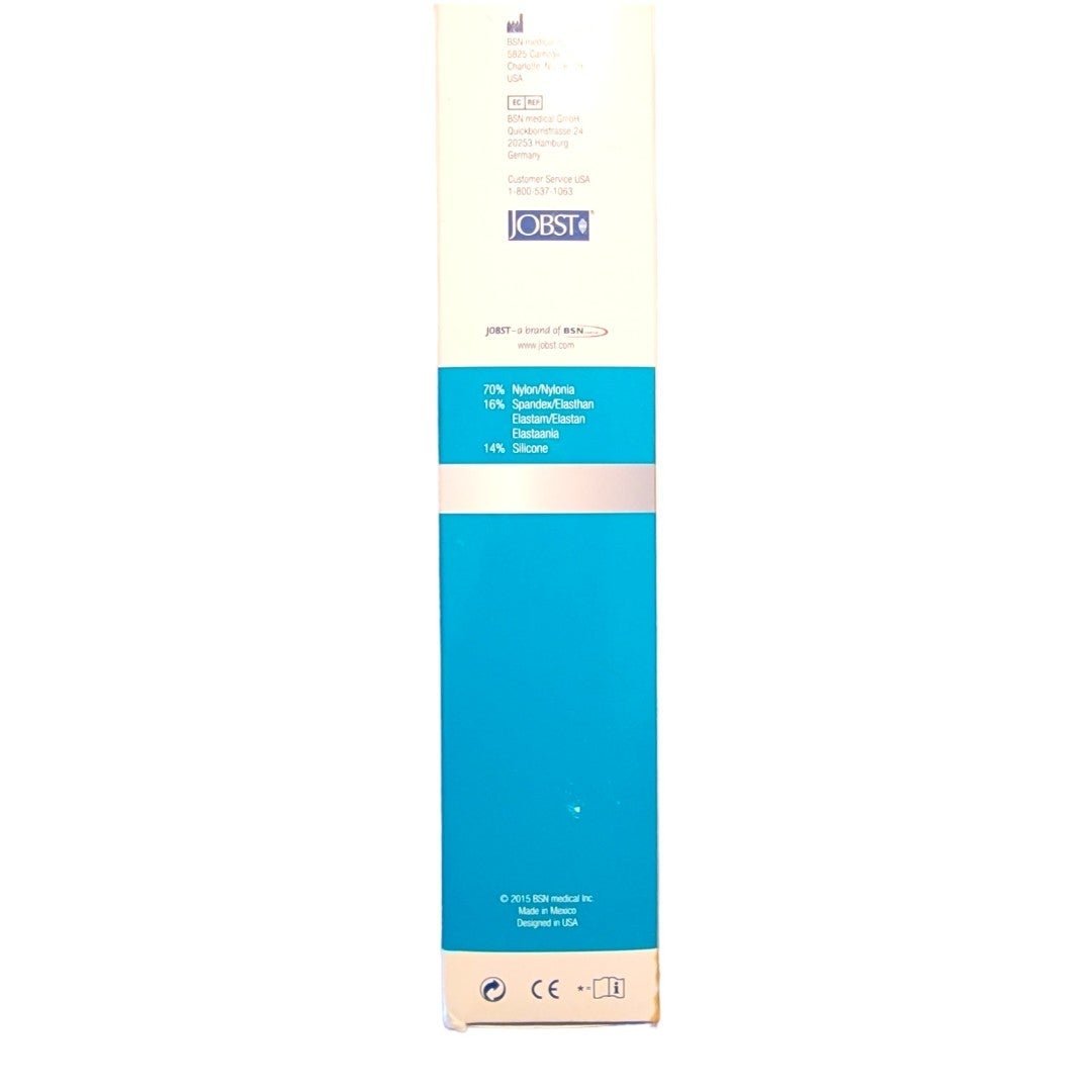 Compression Hose, Thigh High, 20-30 mmHG, Closed Toe, Natural, Medium (Continental US Only)