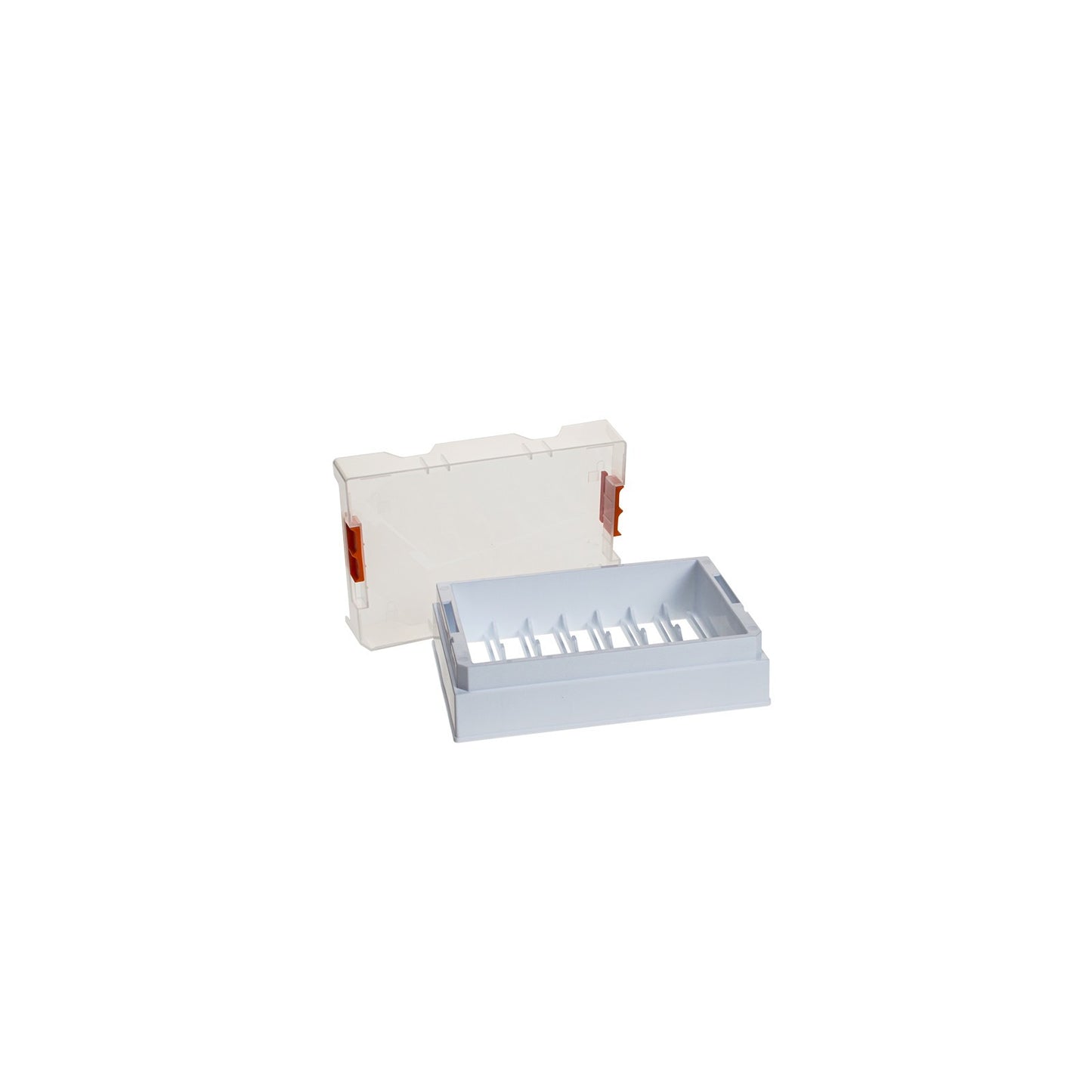 CroySette Frozen Tissue Storage Boxes, 21 Places, Autoclavable, White, 10/cs