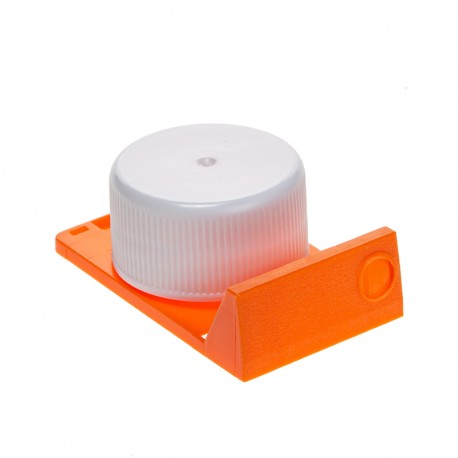 Color Coding Capinserts, 5.3 mm, Polypropylene, Blue, 100/pk, 5 pk/cs