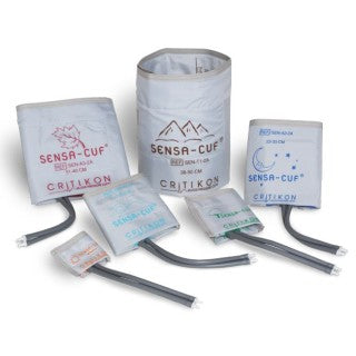 Cuff, Large Adult Long, Rose, 2-Tube Dinaclick Connector, 5/pk (Continental US Only)