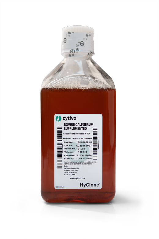 HyClone Iron-Supplemented Calf Serum (BCSS), 100 mL, Heat Inactivated (Ships on Dry Ice) (Item is Non-Returnable) (DROP SHIP ONLY)