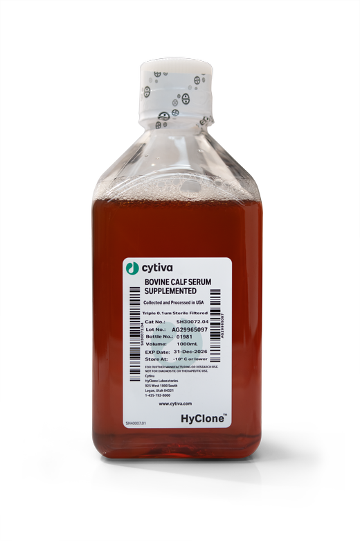 HyClone Iron-Supplemented Calf Serum (BCSS), 500 mL, Heat Inactivated (Ships on Dry Ice) (Item is Non-Returnable) (DROP SHIP ONLY)