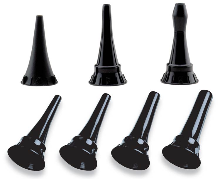 KleenSpec Ear Specula, 4.0mm, with Instrumentation Slot for MacroView and Diagnostic Otoscopes, Disposable, 192/cs (US Only)