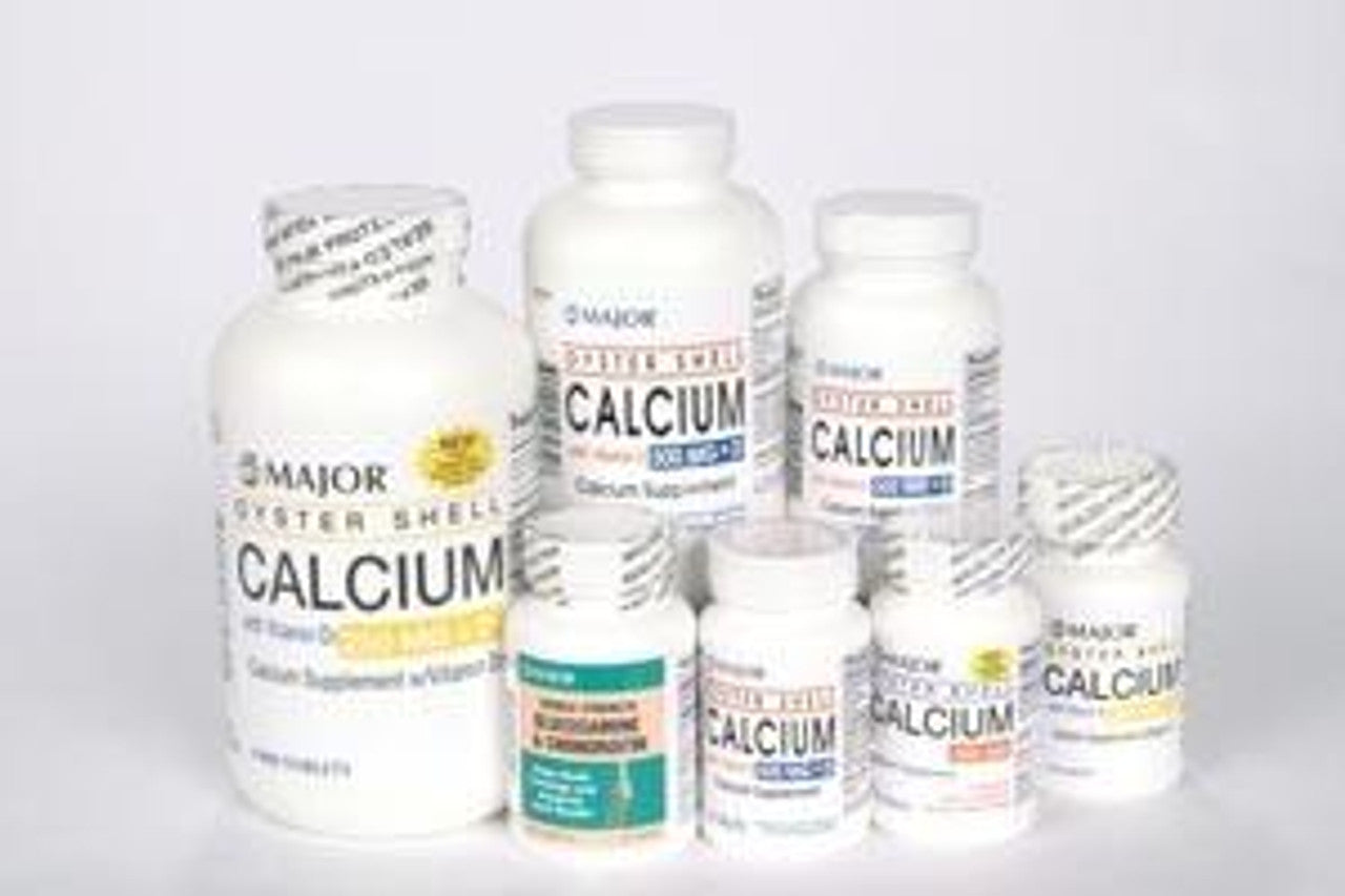 Oyster Shell Calcium Tablets, 500mg, 1000s, NDC# 20555-0003-00, 12/cs (US Only)