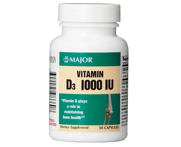 Vitamin D3, 5000IU Caplets, 125mcg, 100s, NDC# 80681-0131-00, 24/cs (US Only)