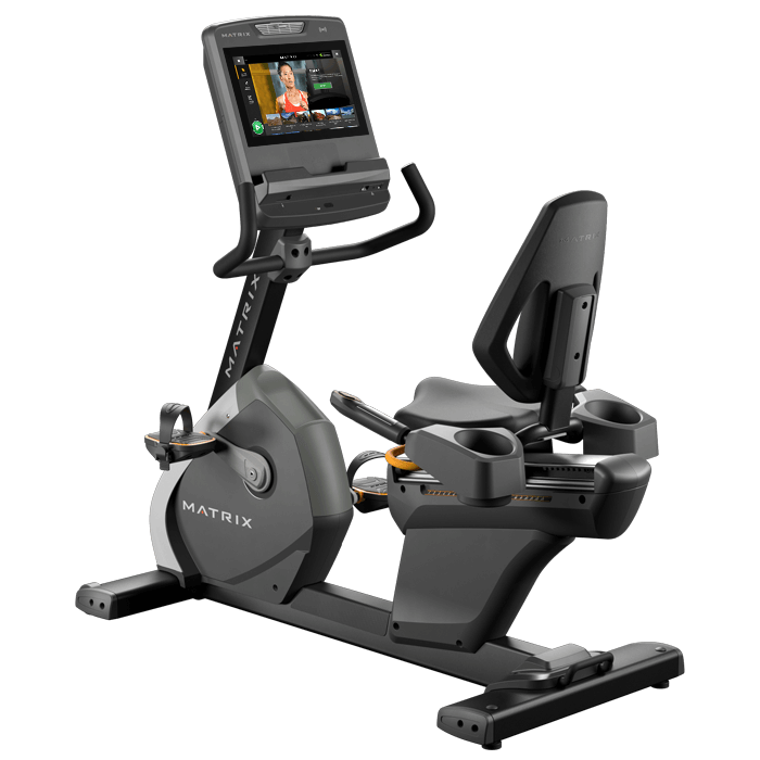 Performance Recumbent Cycle w/Touch Console (16" WiFi-enabled Touchscreen LCD), 6.9" pedal spacing, 400 lbs. max weight capacity. (DELIVERY SITE SURVEY REQUIRED) Sales into Medical markets in U.S. only (active aging, indep. living, hospital affil., PT, Chiro, Asst. Living, LTC). No sales into Fitness markets. (DROP SHIP ONLY)