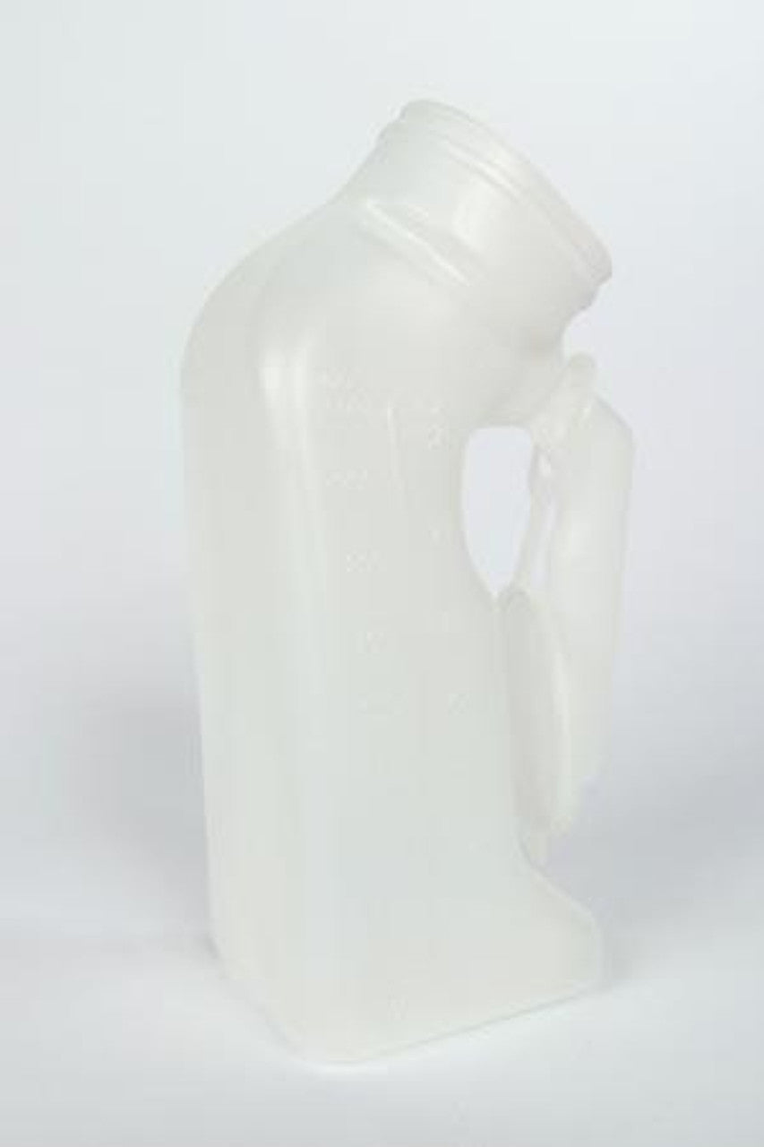 Urinal with Handle, Blue, 1.25 Qt, Sterilizable, 12/cs