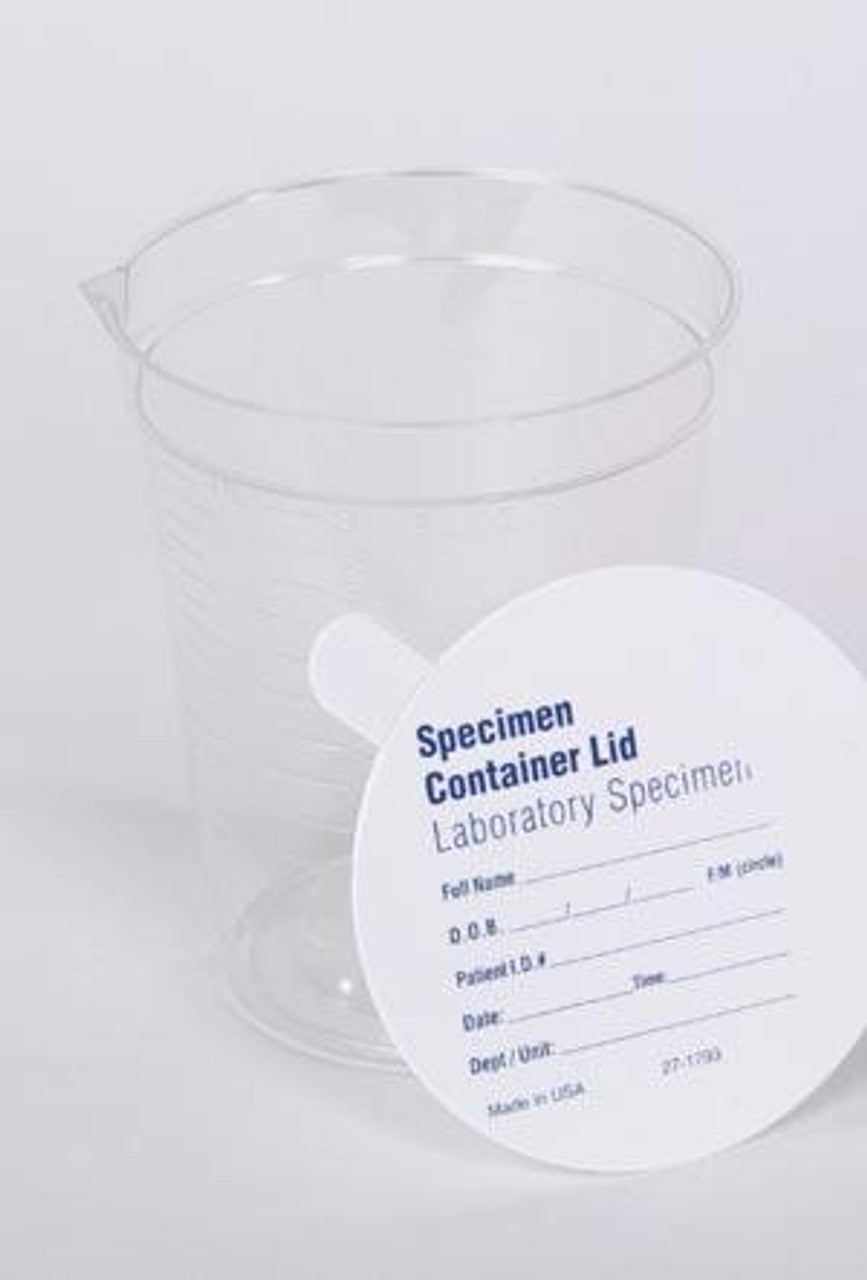 Accessories: Snap Cap For PC8835-500S & PC8838-500S Containers, Translucent, 500/cs