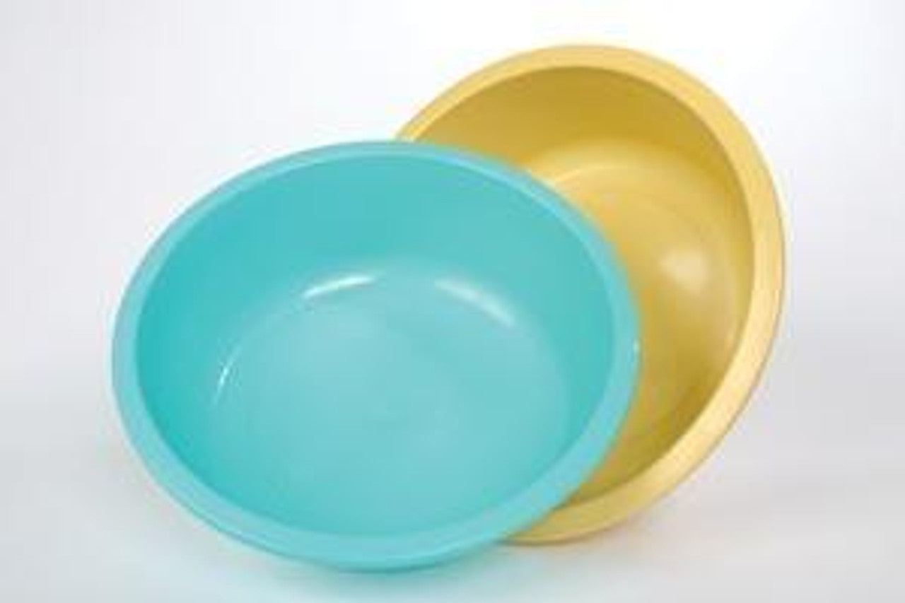Round Wash Basin, 3 7/8 Qt, Blue, 12/cs