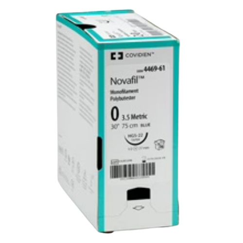 Suture, Premium Reverse Cutting, Size 4-0, Clear, 18", Needle P-24, _ Circle, 1 dz/bx (Continental US Only)