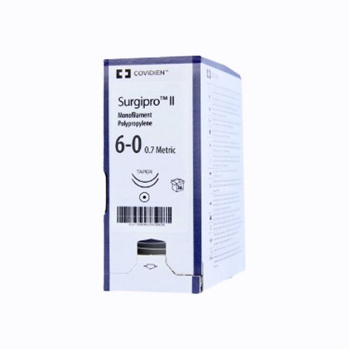 Suture, Taper Point, Size 6-0, Blue, 30", Needle CVF, 3/8 Circle, 3 dz/bx (Continental US Only)