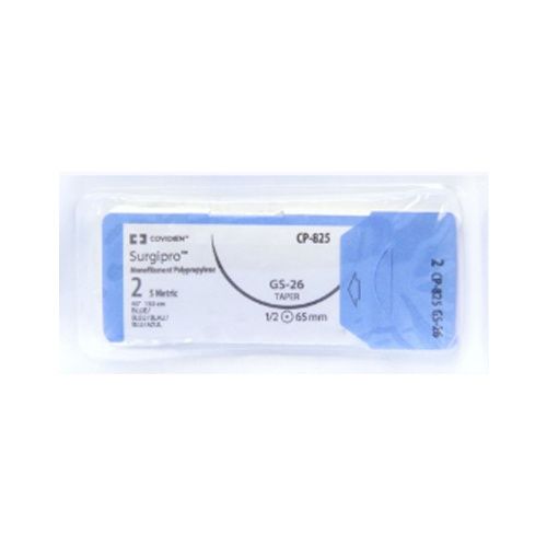Suture, Taper Point, Size 2, Blue, 60", Needle GS-26, _ Circle, 2 dz/bx (Continental US Only)