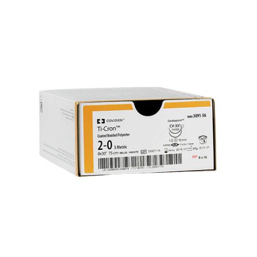 Suture, Premium Spatula, Size 6-0, White, 18", Needle SS-24, _ Circle, 1 dz/bx (Continental US Only)