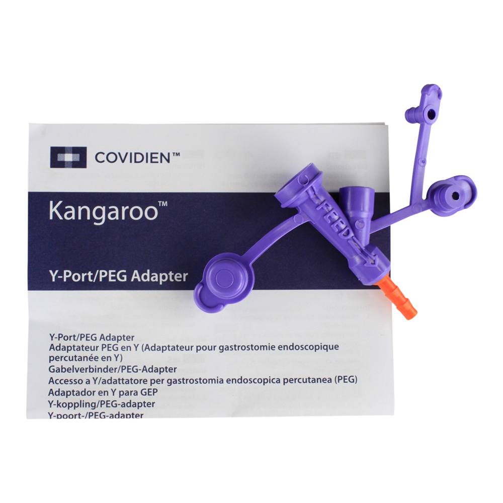 20 Fr Y-port/P.E.G Adapter, Non-sterile, 20/cs (Continental US Only)