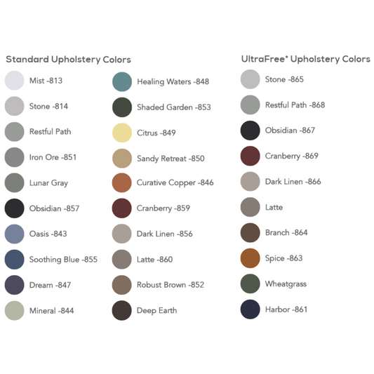 204 Flat UltraFree, 28in Upholstery Top, Cranberry (US Only) (DROP SHIP ONLY) (Delivery Info Sheet Required)