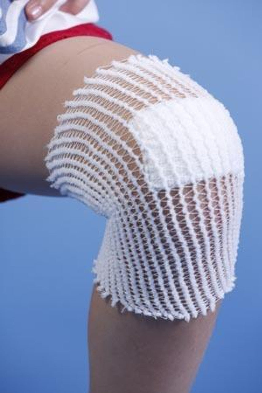 MT Spandage Tubular Retainer Net, Latex-Free, Pre-Cuts w/ Cut Outs, Average Size Limb Amputations, Size 5, Length 12in, 50/cs