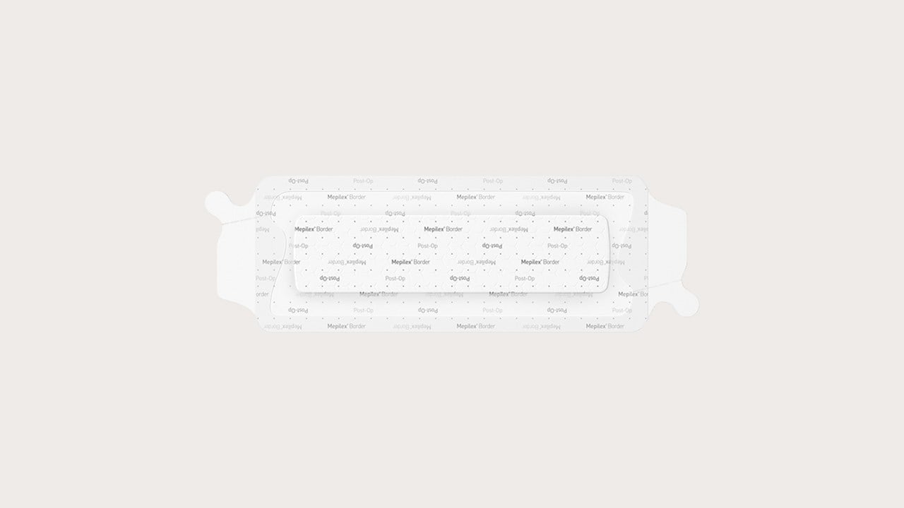 Mepilex Border Post Op Advanced Dressings, 10cm x 15cm, 10/bx, 10bx/cs (US Only)