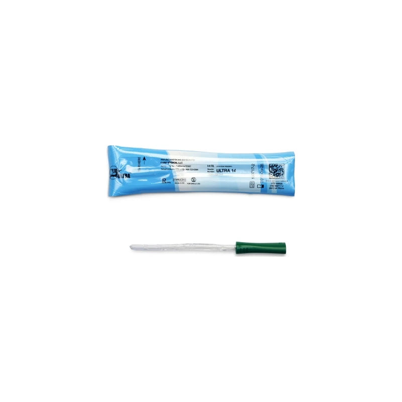 Catheter, Female, Single-Use, 16", Straight Tip, 14FR, Sterile, 30/bx, 10 bx/cs (Continental US Only)