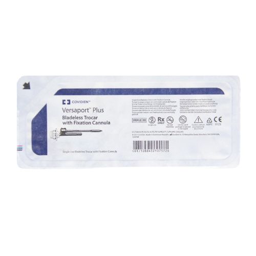 Versaport Plus Bladeless Trocar, 15mm, Standard Length, Fixation Cannula, 6/bx (Continental US Only)