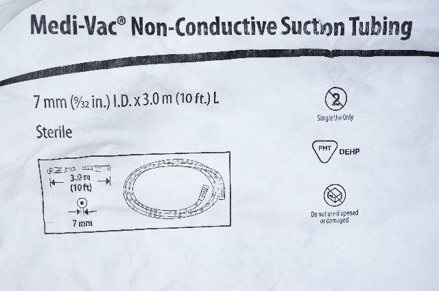 Tubing, Grip Connector, Male/Male Connector, 9/32 x 10 'L, Sterile, 20/cs (Continental US Only)