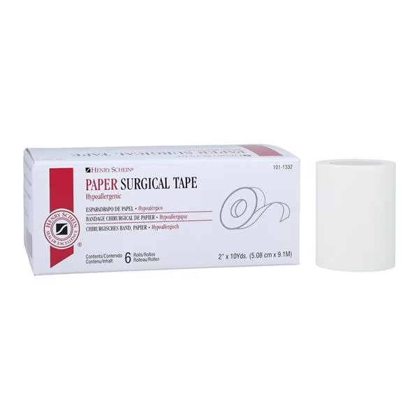 Surgical Tape Paper 2"x10yd White Non-Sterile 6/Bx (1011332)