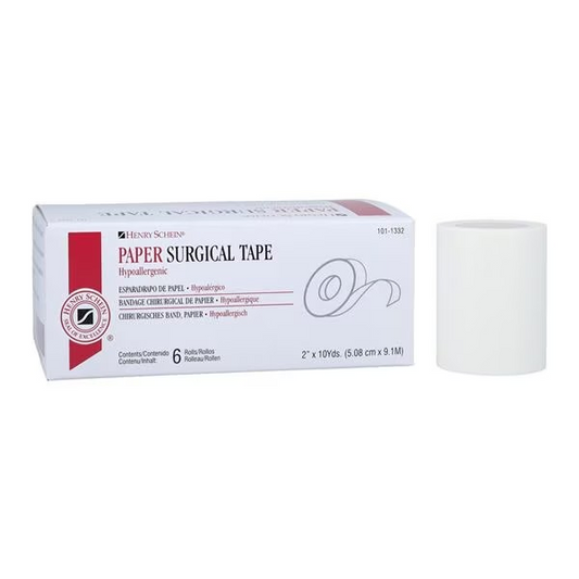 Surgical Tape Paper 2"x10yd White Non-Sterile 6/Bx (1011332)